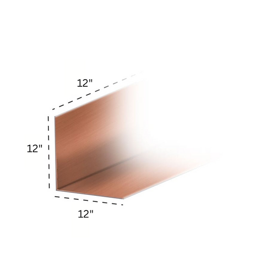 Pre-bent 90-degree copper step flashing pieces for roof-to-wall waterproofing, sold in 10 and 25 pack bundles.